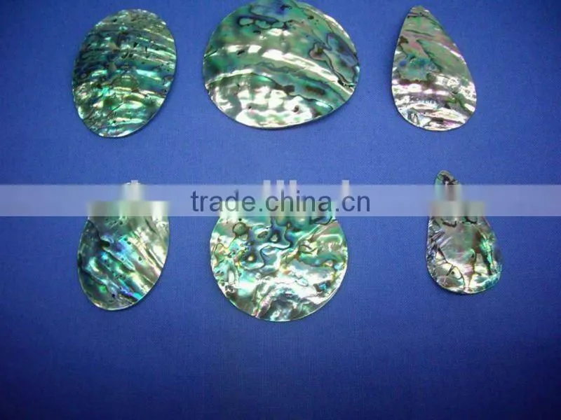 square cut thick abalone paua shell blank inlays