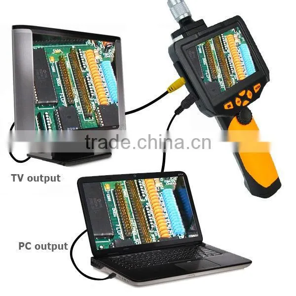 3.5" Detachable LCD Video Inspection Camera Borescope/ Endoscope SnakeScope 8.2mm diameter + 3M Cable + 2GB MicroSD card