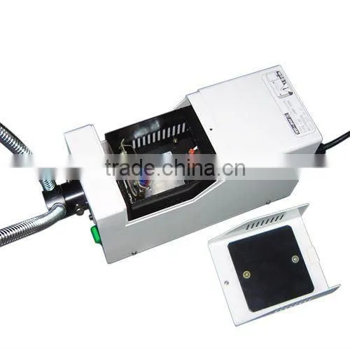 DUAL Pipe Gooseneck Fiber Optic Microscope LED Illuminator 110V / 220V