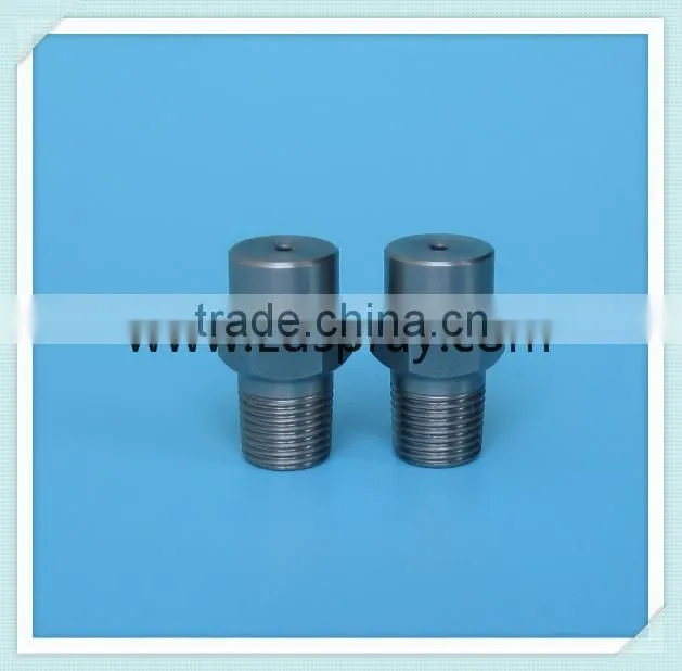 Stainless steel SS brass 0 degree flat fan liquid flow spray nozzles