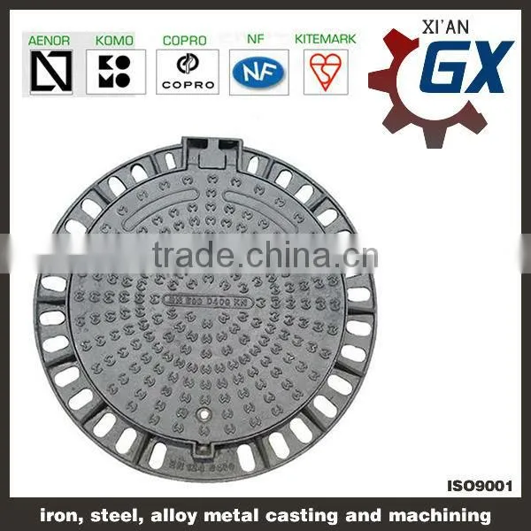 asphalt painted BS EN124 catch basin grates