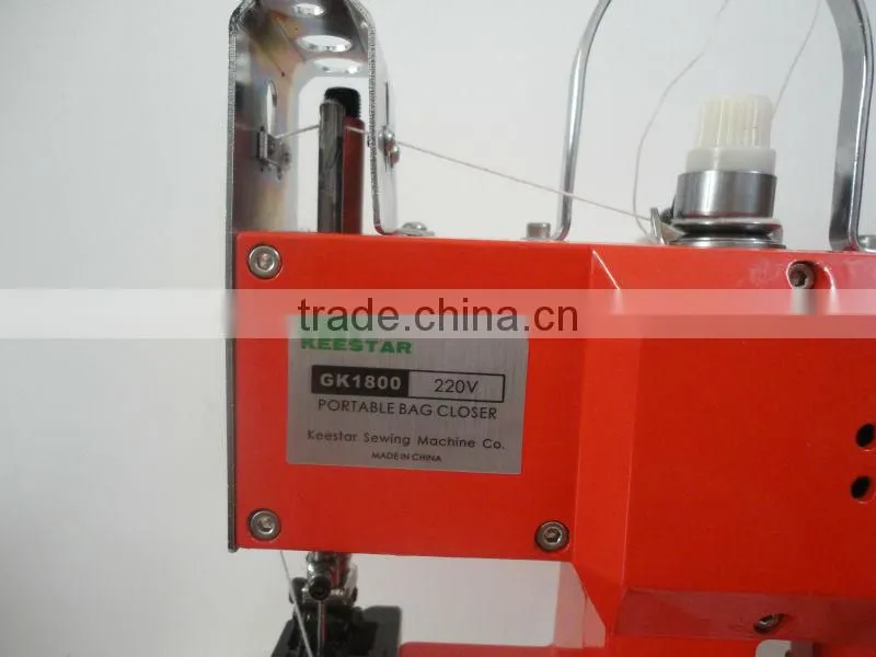 KEESTAR GK1800 SINGLE NEEDLE SINGLE THREAD BAG CLOSER SEWING MACHINE
