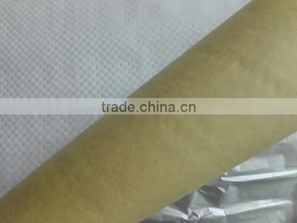 pe woven fabric laminated kraft paper