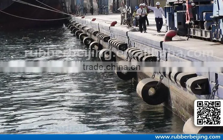 Factory price cylindrical rubber fender