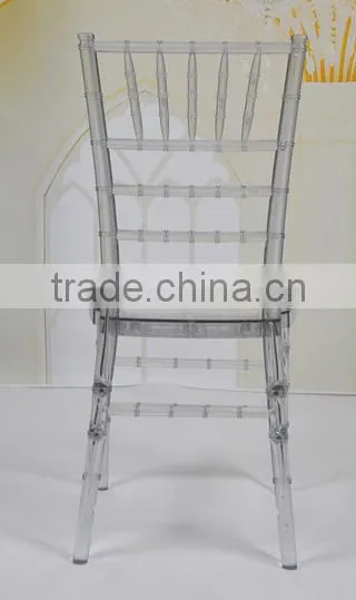 High quality crystal bamboo chair with party