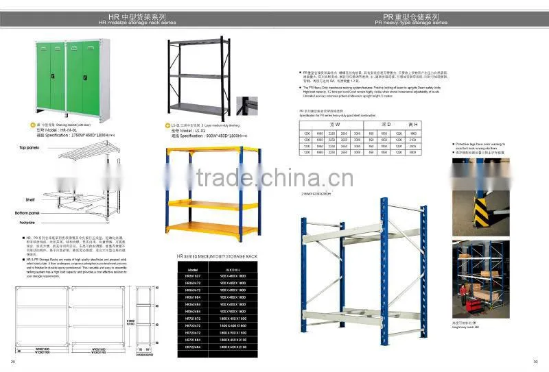 Light duty pallet racking storage shelving