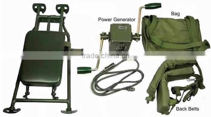 30W Hand Crank Power Generator for Military and Civilian Use