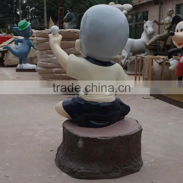 FRP cartoon sculpture