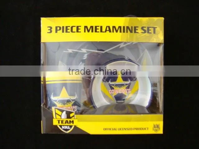 Melamine dishware set gift set