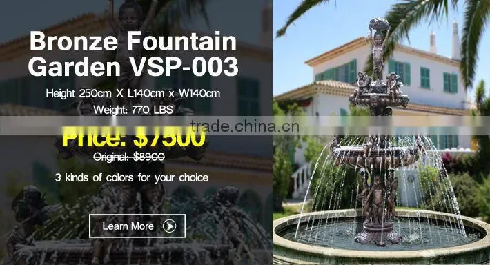High Quality Bronze Fountain Sculpture with Experienced Foundary