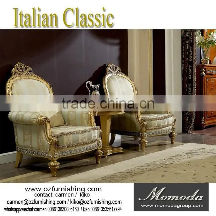 YB29 Italian Antique Carved Wooden Bedroom Furniture, Large 6 Doors Design Wardrobe, Luxury Villa Closet