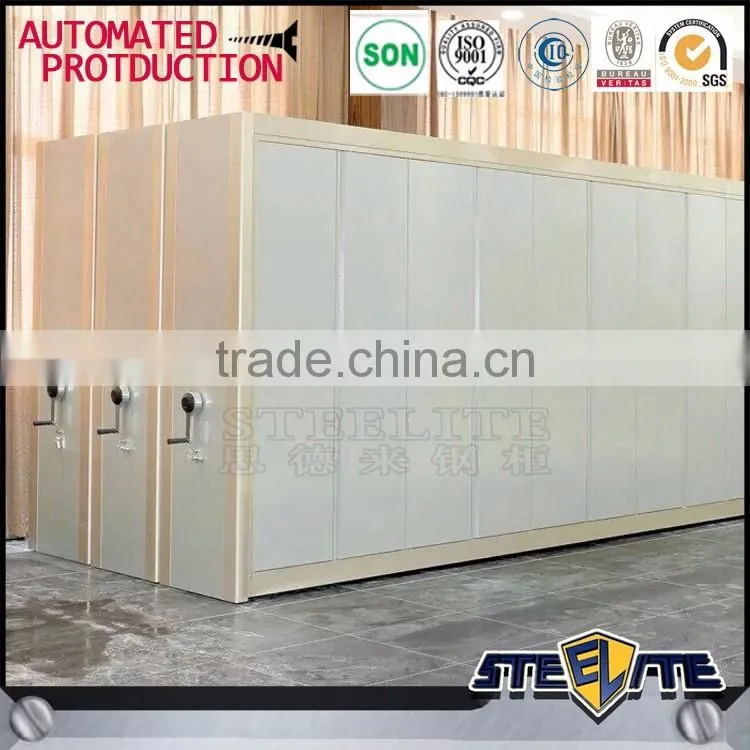 Double side office filing cabinet Library Mobile Shelving