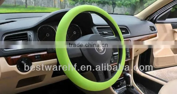 2016 new Girl use unique silicone Steering Wheel Covers