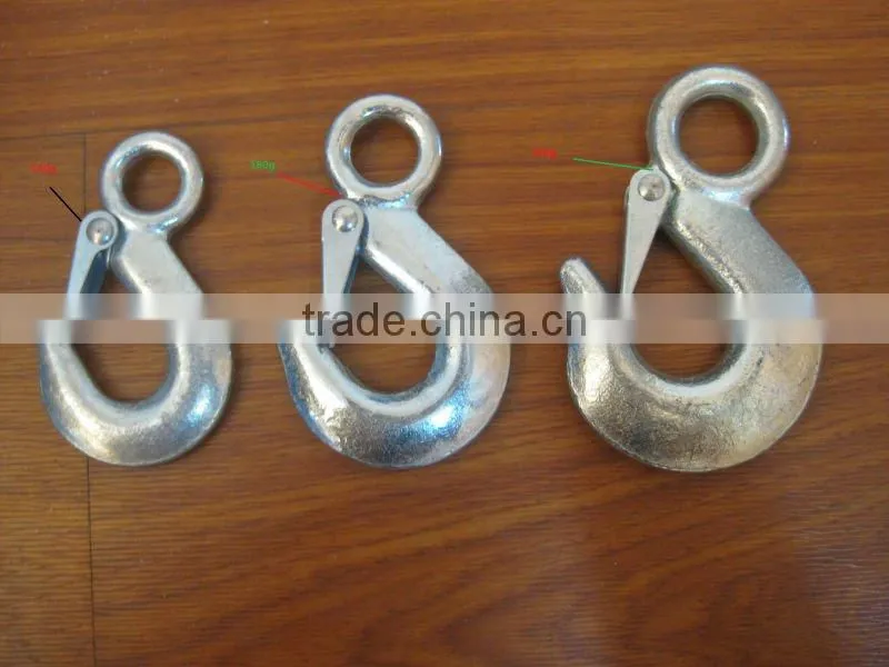 various size and style OEM label factory price G80 EYE crane machine ship heavy lifting HOOK/buckle