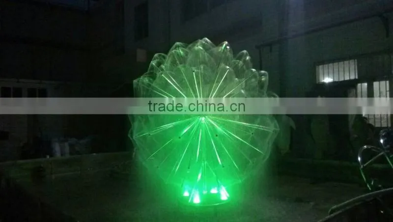 Decorative outdoor water steel ball fountains