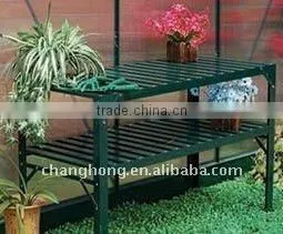 single sliding door aluminum greenhouse / measure 122(W)x245(L)x220(H)