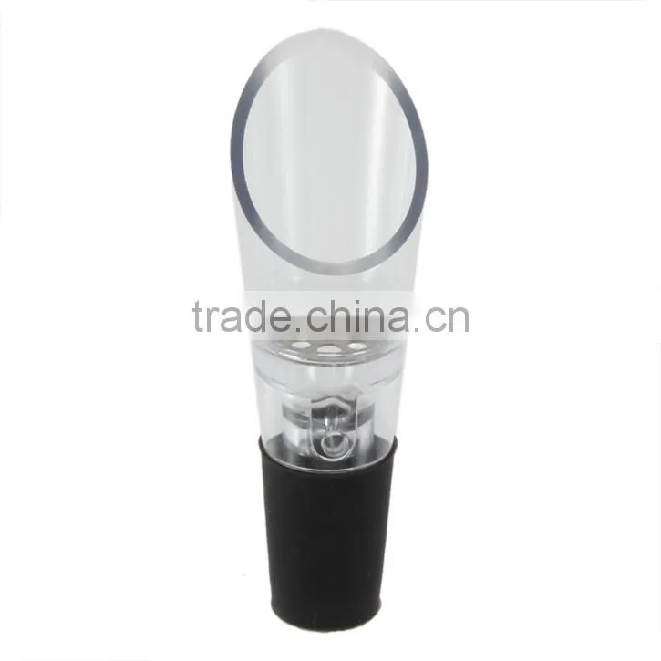 Pour Spout Wine Bottle Stopper Parts Opener Decanter Pourer Aerator New Cork Wine Bottle Stopper