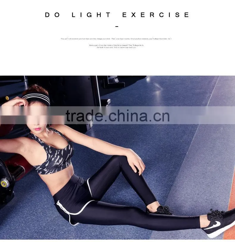 Professional wholesale custom logo sexy sport fitness leggings made in China