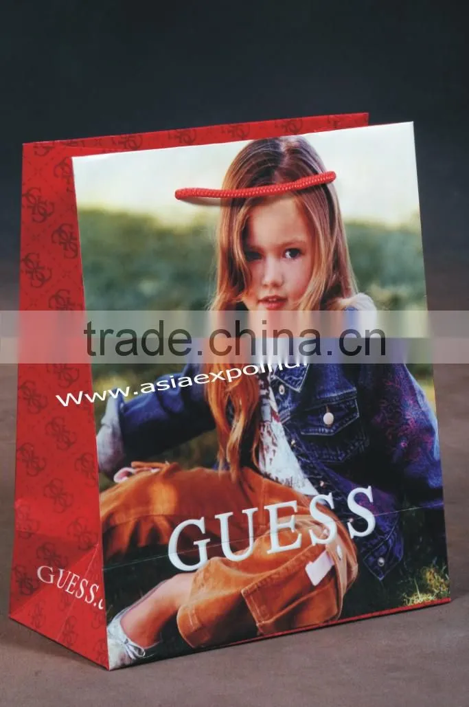 Paper Bags with customize design and glossy finish