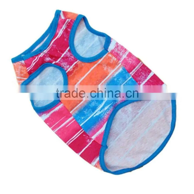 new design Pet Puppy Summer Shirt Pet Clothes T Shirt
