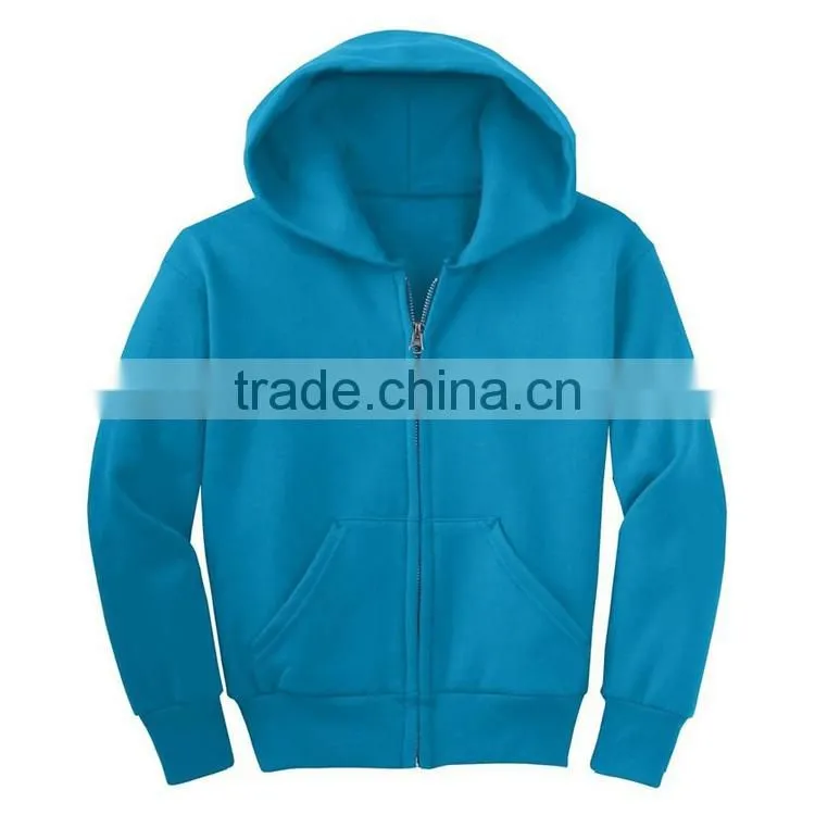 Cheap Boys Zip Up Hoodie Blank For Custom Printing Wholesale Design Your Own Hoodie