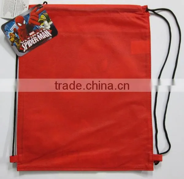 Super hero carton eco pp laminated non woven bag