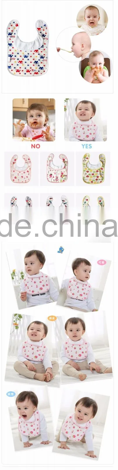 cotton baby bib