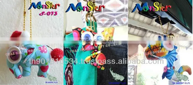 Monster Keychain Keyring String Accessories bag Gifts