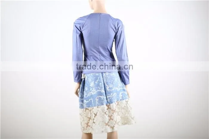 2016 pre-fall collection long sleeve women new blouse neck design