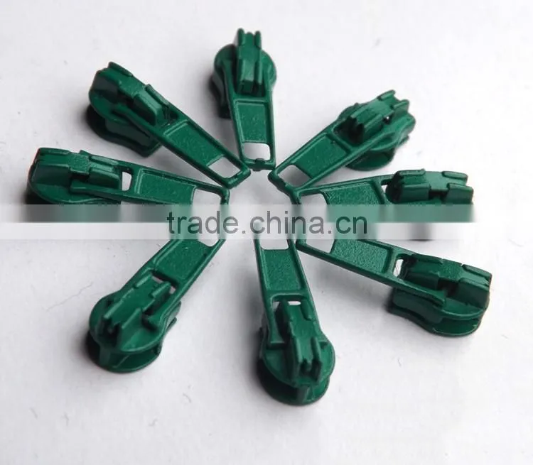 Hot Sale 3# Nylon Slider Key Lock Zipper Pin Lock Slider