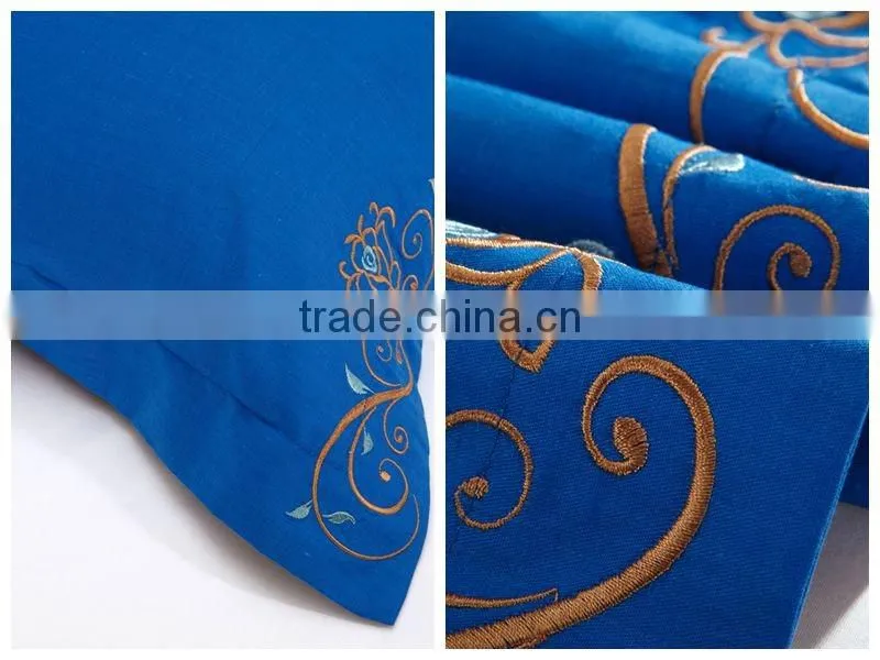 5 star luxury wholesale 100% cotton bed sheet comforter set hotel duvet cover set
