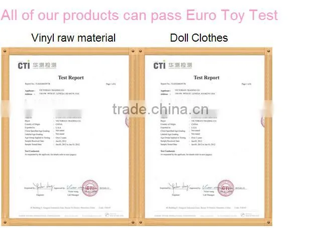 factory wholesale silicone vinyl reborn doll kit VINYL DOLL HEAD
