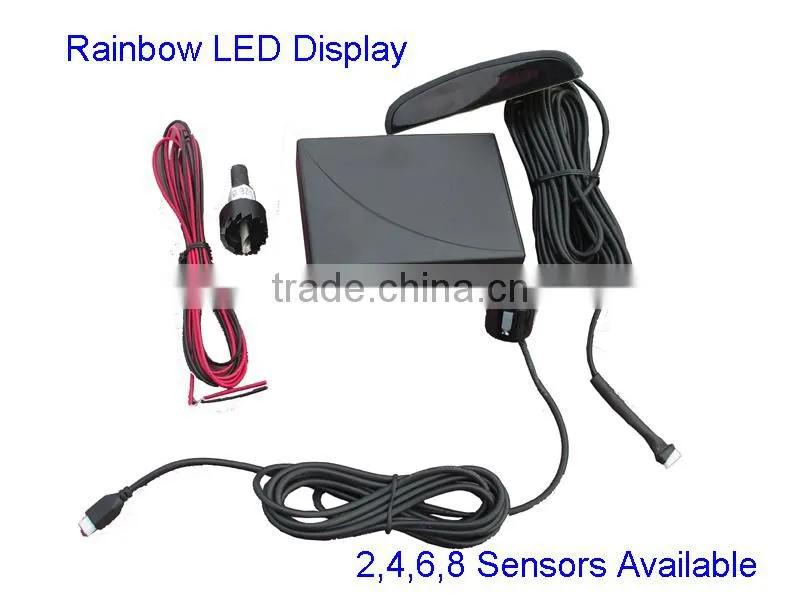 LCD parking sensor wireless car blind spot radar sensor