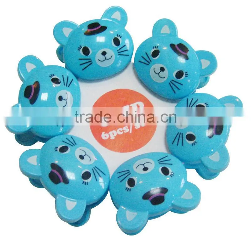 Food clips, plastic Food clips, Plastic food clips with carton shapes