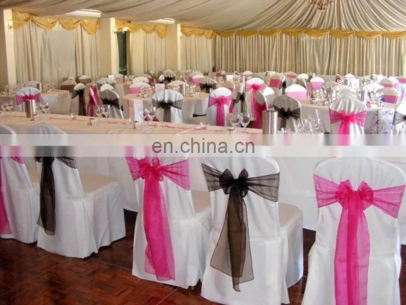 New Arrival Wedding Party Chair Cover Sash