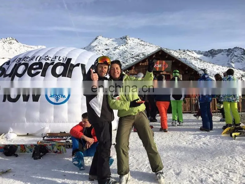 oxfod cloth inflatable air igloo service equipment inflatable igloo dome for sale