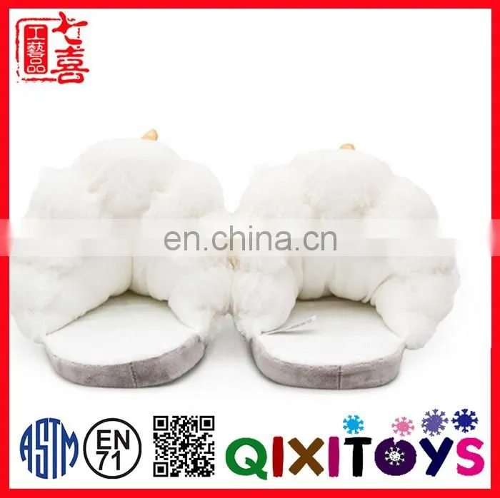 new design cute indoor shoes plush unicorn slipper