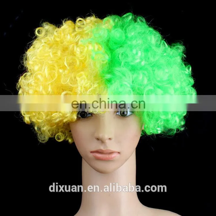 HOT fashion football fans wig