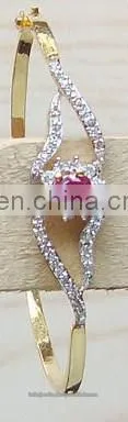 CZ bracelet jewelry manufacturer, cubic zirconia bracelets jewellery exporter