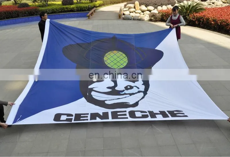 Custom soccer huge flag