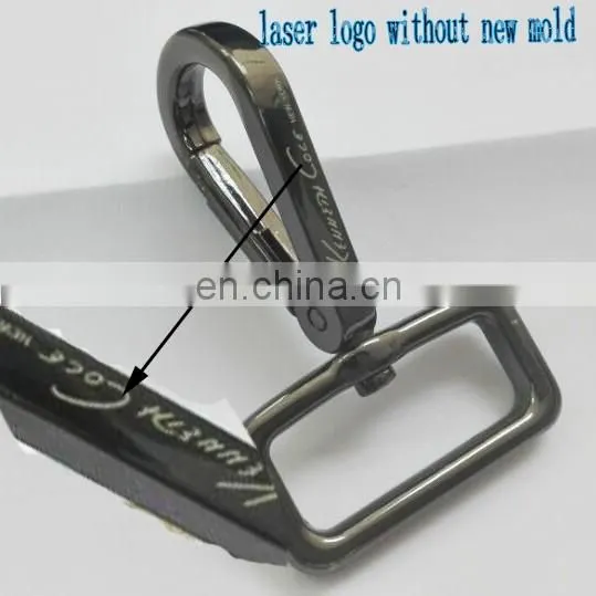 Unique customized black small swivel hook