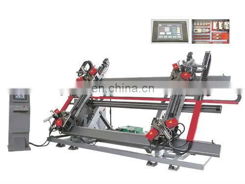 Aluminum Four-head corner combining Machine,Aluminum combining machine,aluminum machine
