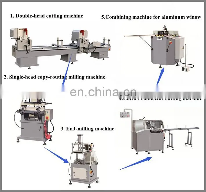 PVC plastic window seamless welding machine with double head