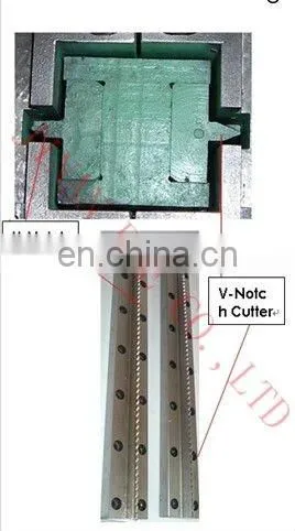 Charpy v Notch Cutter Impact Test Specimen Notching Machine