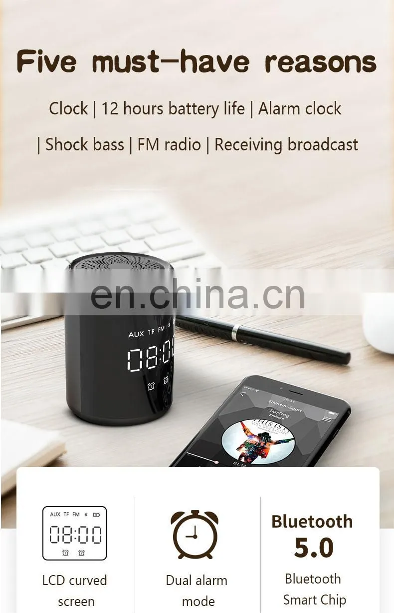 Mini Speaker Wireless Hifi 2020 New Product For Mobile Phone/Computer Waterproof Wireless Speaker