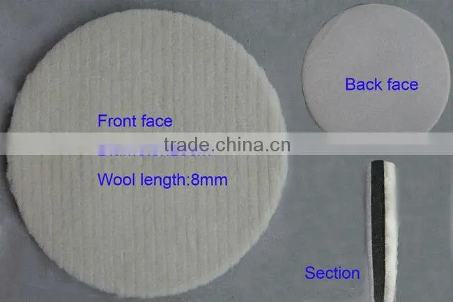 Fur facoty sheep wool polishing pad
