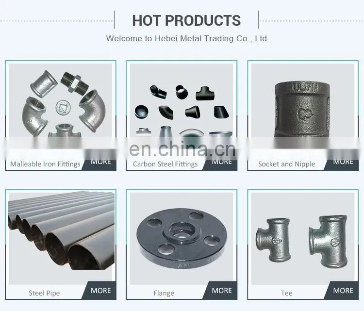 door hardware carbon steel pipe tee press fittings