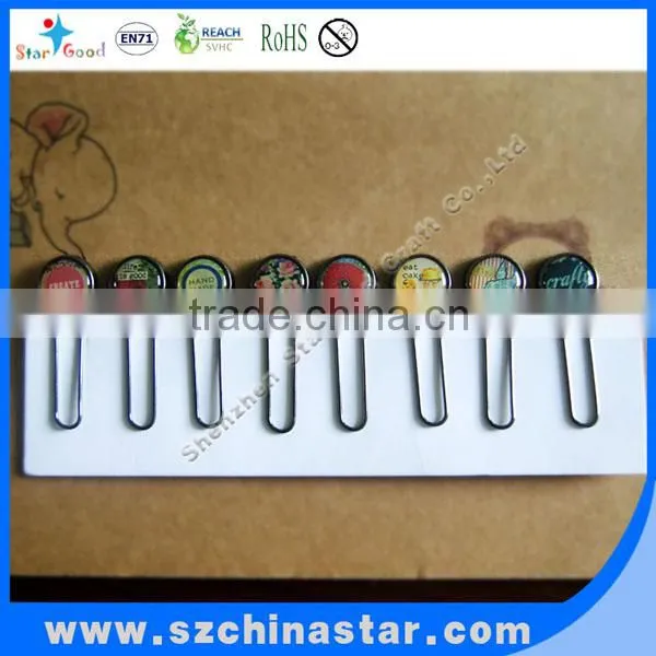 Made in Shenzhen China metal crafts paper clip airplane paper clip