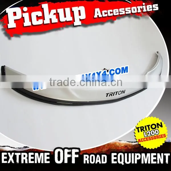Chrome Kits Accessories Rear Gate Cover For 2015 Mitsubishi Triton L200