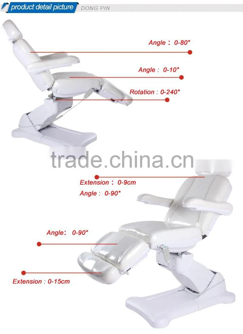 good quality electric luna massage table facial bed
